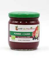 Compote pomme cassis