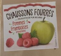Chaussons fourrés Pommes Framboise