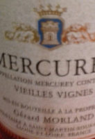 Un bon Mercurey vieille vigne