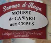 Mousse de canard aux cèpes