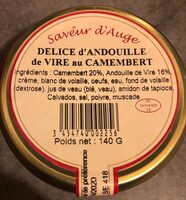 Delice d'andouille de Vire au camembert