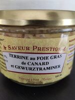 Terrine au Foie Gras de Canard et GEWURZTRAMINER