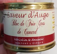 Bloc de foie gras de canard
