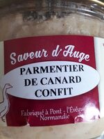 Parmentier de canard confit