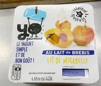 Yaourt brebis mirabelle
