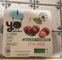 Yaourt au lait de chèvre cerise