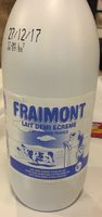 Lait 1 / 2 écrémé Stérilisé Bouteille Plastique