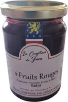 Confiture 4 Fruits Rouges