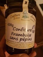 Confiture framboise sans pepin