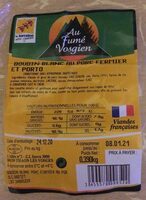 Boudin blanc au porc fermier et porto