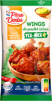 Wings de poulet rotis tex mex