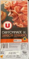 Chiffonnade de jambon Serrano