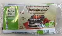 Galette maïs riz nappées Chocolat noir