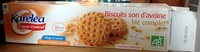 Karéléa - Biscuits son d'avoine blé complet
