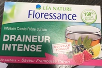 Draineur Intense Saveur Framboise Citron