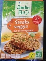 Préparation pour steaks veggie aux petits légumes