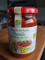Sauce Tomate Basilic Aux Protéines De Soja Bio Sans Gluten
