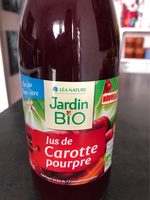 Jus de carotte pourpre