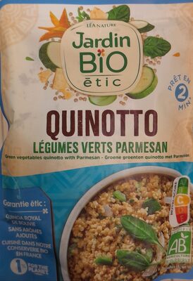 Quinotto Légumes verts Parmesan