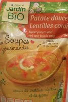 Patate douce et lentilles corail