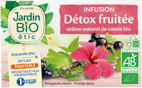 Infusion Détox Fruitée Saveur Cassis Bio