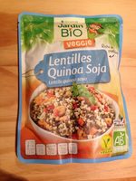 Lentilles Quinoa Soja