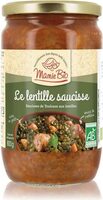 Lentille saucisse bio