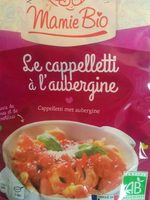 Le cappelletti à l'aubergine