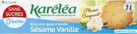 Biscuits gourmands Sésame Vanille