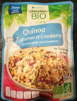 Quinoa graines et cranberry