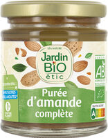 Purée d'amande complète