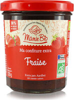 Confiture extra fraise bio