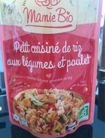 Petit cuisiné de riz aux légumes et poulet