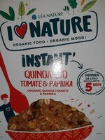Instant quinoa tomate paprika