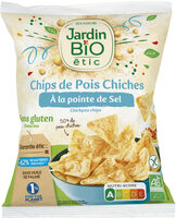 Chips de Pois chiche pointe de Sel