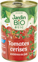 Tomates cerises entieres au jus