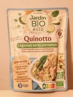 Quinotto légumes verts parmesan