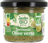 Tartinade olives vertes