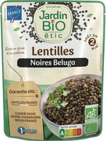Lentilles noires Beluga