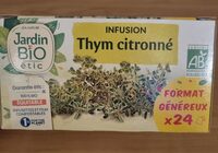 Infusion Thym Citronné