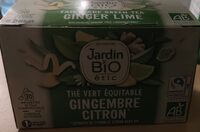 Thé vert équitable gingembre citron vert