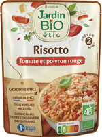 Risotto tomate et poivron rouge