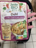 Dahl lentilles corail et pois cassés