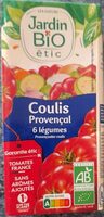 Coulis provençal aux 6 légumes
