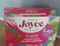 Thé blanc saveur fraise et menthe