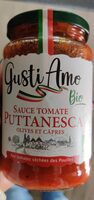 Sauce tomate Puttanesca olives et câpres