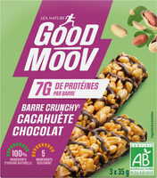Good Moov Barre Crunchy Cacahuète Chocolat