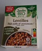 Lentilles Bio déjà cuites