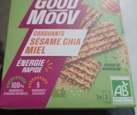 Craquants sésame chia miel