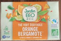 Thé vert équitable orange bergamote